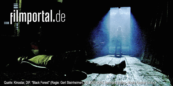 Quelle: Kinostar, DIF. "Black Forest" (Regie: Gert Steinheimer), DE 2007-2009, Bernhard Bulling, Nikola Kastner (v.l.n.r.)
