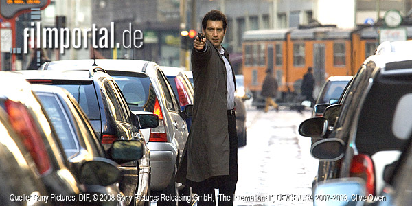 Quelle: Sony Pictures, DIF, © 2008 Sony Pictures Releasing GmbH, "The International", DE/GB/USA 2007-2009, Clive Owen