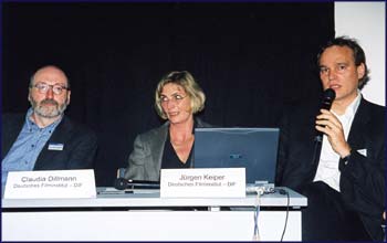 Hans-Michael Bock, Claudia Dillmann, Jürgen Keiper (v.l.n.r.)